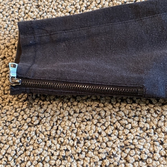 Free People Button Fly Skinny Pants Women’s Size 25 w/ Ankle Zippers - Picture 7 of 8